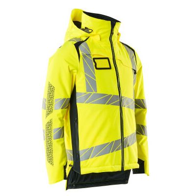 Foto van Mascot Accelerate Safe Winterjas | 19035-449 | 17010-hi-vis geel/donkermarine