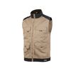 Afbeelding van Dassy bodywarmer FARO (ongevoerd)| 350077 | beige/zwart