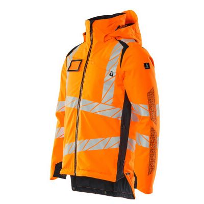 Foto van Mascot Accelerate Safe Winterjas | 19035-449 | 14010-hi-vis oranje/donkermarine