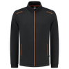 Afbeelding van Sweatvest Accent | zwart/oranje | 302702-0998 | TRICORP WORKWEAR