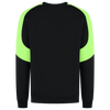 Afbeelding van Sweater Bicolor Redefined | zwart/limegroen | 306112-0937 | TRICORP WORKWEAR