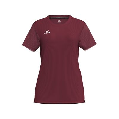Foto van ERIMA T&F WINGS T-Shirt function Dames | bordeaux/rood | 8082613