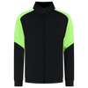 Afbeelding van Sweatvest Bicolor Redefined | zwart/limegroen | 306108-0937 | TRICORP WORKWEAR