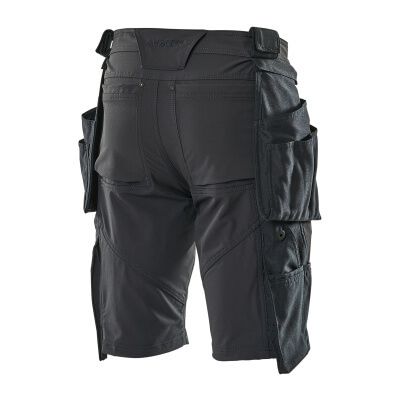 Foto van Shorts, afneembare spijkerzakken,stretch | 17149-311 | 010-donkermarine