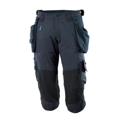 Driekwart broek, spijkerzakken, stretch | 17049-311 | 010-donkermarine Driekwart broek, spijkerzakken, stretch | 17049-311 | 010-donkermarine