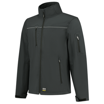 Foto van Softshell Luxe | donkergrijs | 402006-18 | TRICORP WORKWEAR