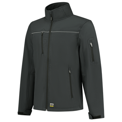 Foto van Softshell Luxe | donkergrijs | 402006-18 | TRICORP WORKWEAR