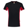 Afbeelding van T-shirt Bicolor Borstzak | marine/rood | 102002-0102 | TRICORP WORKWEAR