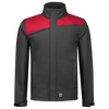 Afbeelding van Softshell Bicolor Naden | donkergrijs/red | 402021-1802 | TRICORP WORKWEAR