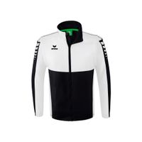 ERIMA Six Wings jack met afneembare mouwen Unisex | zwart/wit | 1062206