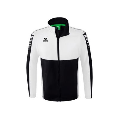 Foto van ERIMA Six Wings jack met afneembare mouwen Unisex | zwart/wit | 1062206
