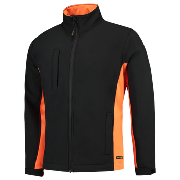 Foto van Softshell Bicolor | zwart/oranje | 402002-0998 | TRICORP WORKWEAR