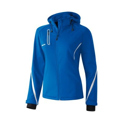 Foto van ERIMA Functioneel softshell jack Dames | new royal/wit | 906405