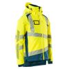 Afbeelding van Mascot Accelerate Safe Winterjas | 19335-231 | 1744-hi-vis geel/donkerpetrol