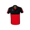 Afbeelding van ERIMA Six Wings polo Unisex | rood/zwart | 1112234