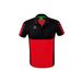 ERIMA Six Wings polo Unisex | rood/zwart | 1112234