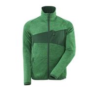 Mascot 18103-316 Fleecetrui met rits gras groen/groen