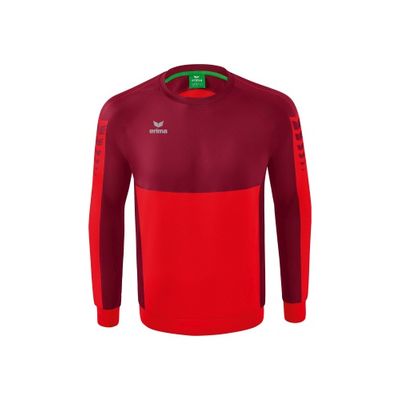 Foto van ERIMA Six Wings sweatshirt Unisex | rood/bordeaux | 1072201