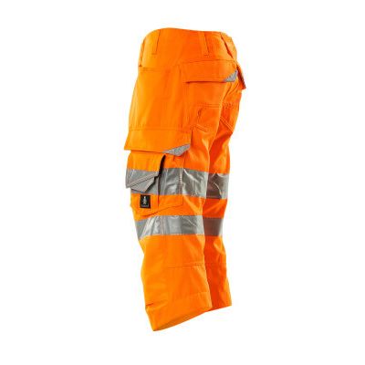 Foto van Driekwart broek met kniezakken, klasse 2 | 17549-860 | 014-hi-vis oranje