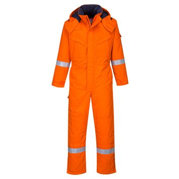 Foto van PortWest Vlamvertragende Antistatische Winteroverall Oranje| FR53