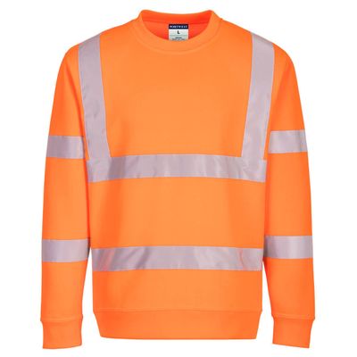 PortWest Eco Hi-Vis Sweatshirt Oranje| EC13