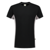 Afbeelding van T-shirt Bicolor | zwart/grijs | 102004-09 | TRICORP WORKWEAR