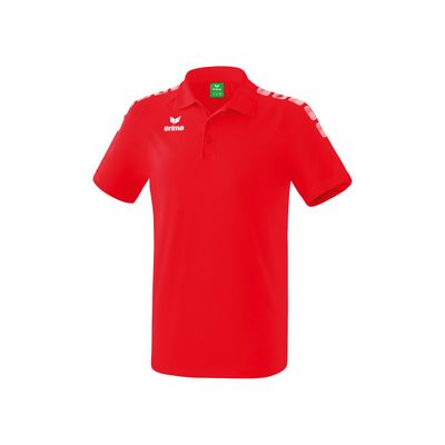 Essential 5-C polo Kinderen | rood/wit | 2111902
