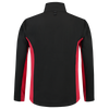 Afbeelding van Softshell Bicolor | zwart/rood | 402002-0902 | TRICORP WORKWEAR