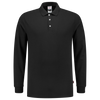 Afbeelding van Poloshirt Fitted 210 Gram Lange Mouw | zwart | 201017-09 | TRICORP WORKWEAR