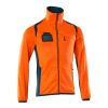 Afbeelding van Mascot Accelerate Safe Fleecetrui met rits | 19403-316 | 1444-hi-vis oranje/donkerpetrol