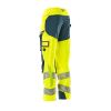 Afbeelding van Mascot Accelerate Safe Broek met kniezakken | 19079-511 | 1744-hi-vis geel/donkerpetrol