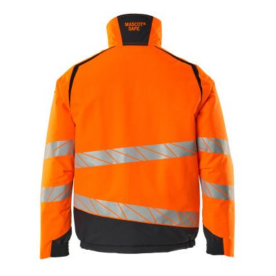 Foto van Mascot Accelerate Safe Winterjas | 19435-231 | 14010-hi-vis oranje/donkermarine