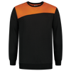 Afbeelding van Sweater Bicolor Naden | zwart/oranje | 302013-0998 | TRICORP WORKWEAR