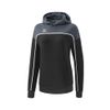 Afbeelding van ERIMA CHANGE by erima sweatshirt met capuchon Dames | black grey/slate grey/wit | 1072313