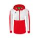Six Wings trainingsjack met capuchon Dames | rood/wit | 1032226