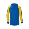 Afbeelding van ERIMA Six Wings trainingsjack met capuchon Dames | new royal/geel | 1032221