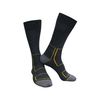Afbeelding van Dassy wollen sokken JUNO | 720002 | zwart/antracietgrijs