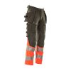 Afbeelding van Mascot Accelerate Safe Broek met spijkerzakken | 19131-711 | 18222-donkerantraciet/hi-vis rood