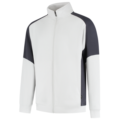 Sweatvest Bicolor Redefined | wit/antraciet | 306108-06888 | TRICORP WORKWEAR