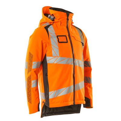 Foto van Mascot Accelerate Safe Winterjas | 19035-449 | 1418-hi-vis oranje/donkerantraciet