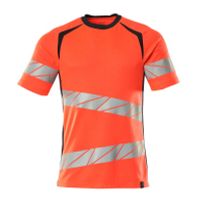Mascot Accelerate Safe T-shirt | 19082-771 | 22210-hi-vis rood/donkermarine