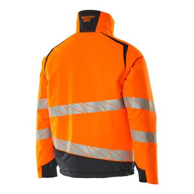 Foto van Mascot Accelerate Safe Winterjas | 19435-231 | 14010-hi-vis oranje/donkermarine