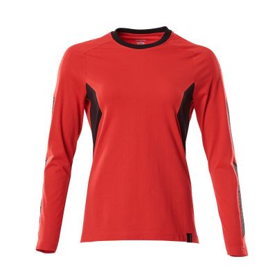 Foto van Mascot 18391-959 T-shirt, met lange mouwen signaal rood/zwart