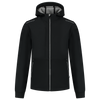 Afbeelding van Softshell Capuchon Accent | zwart/grijs | 402705-09 | TRICORP WORKWEAR