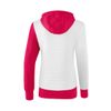 Afbeelding van 5-C trainingsjack met capuchon Dames | wit/love rose/peach | 1031919