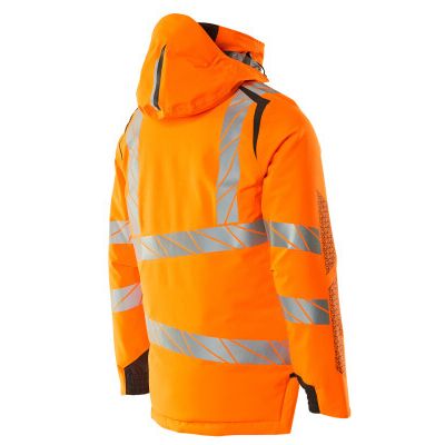 Foto van Mascot Accelerate Safe Winterjas | 19035-449 | 1418-hi-vis oranje/donkerantraciet