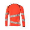 Afbeelding van Mascot Accelerate Safe Sweatshirt | 19084-781 | 22218-hi-vis rood/donkerantraciet