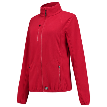 Foto van Sweatvest Fleece Luxe Dames | rood | 301011-02 | TRICORP WORKWEAR