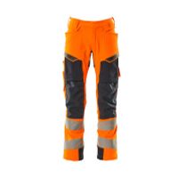 Mascot Accelerate Safe Broek met kniezakken | 19079-511 | 14010-hi-vis oranje/donkermarine