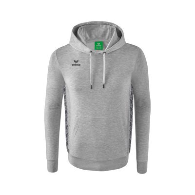 Essential Team sweatshirt met capuchon Kinderen | licht grey melange/slate grey | 2072210